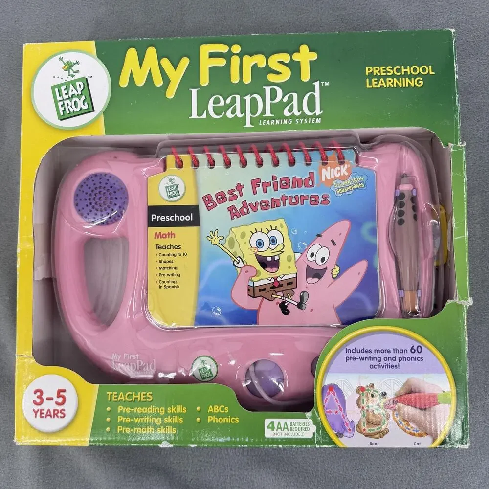 Pink Toys r Us LeapFrog My First LeapPad SpongeBob‎ Best Friend Adventures